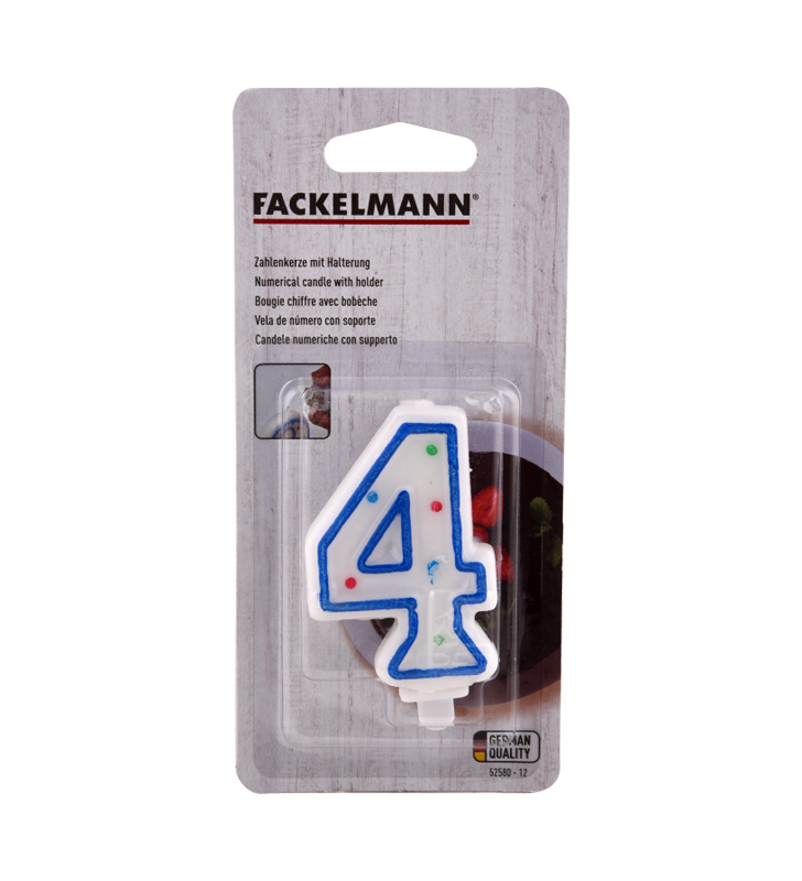 FM Számgyertya "4"
