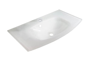 Mosdó 80 cm széles üveg