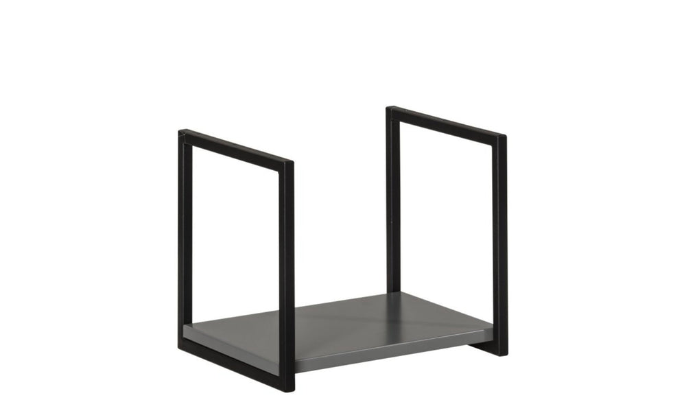 NEW YORK Alsópolc Midi szekrényhez 33 cm széles matt szürke