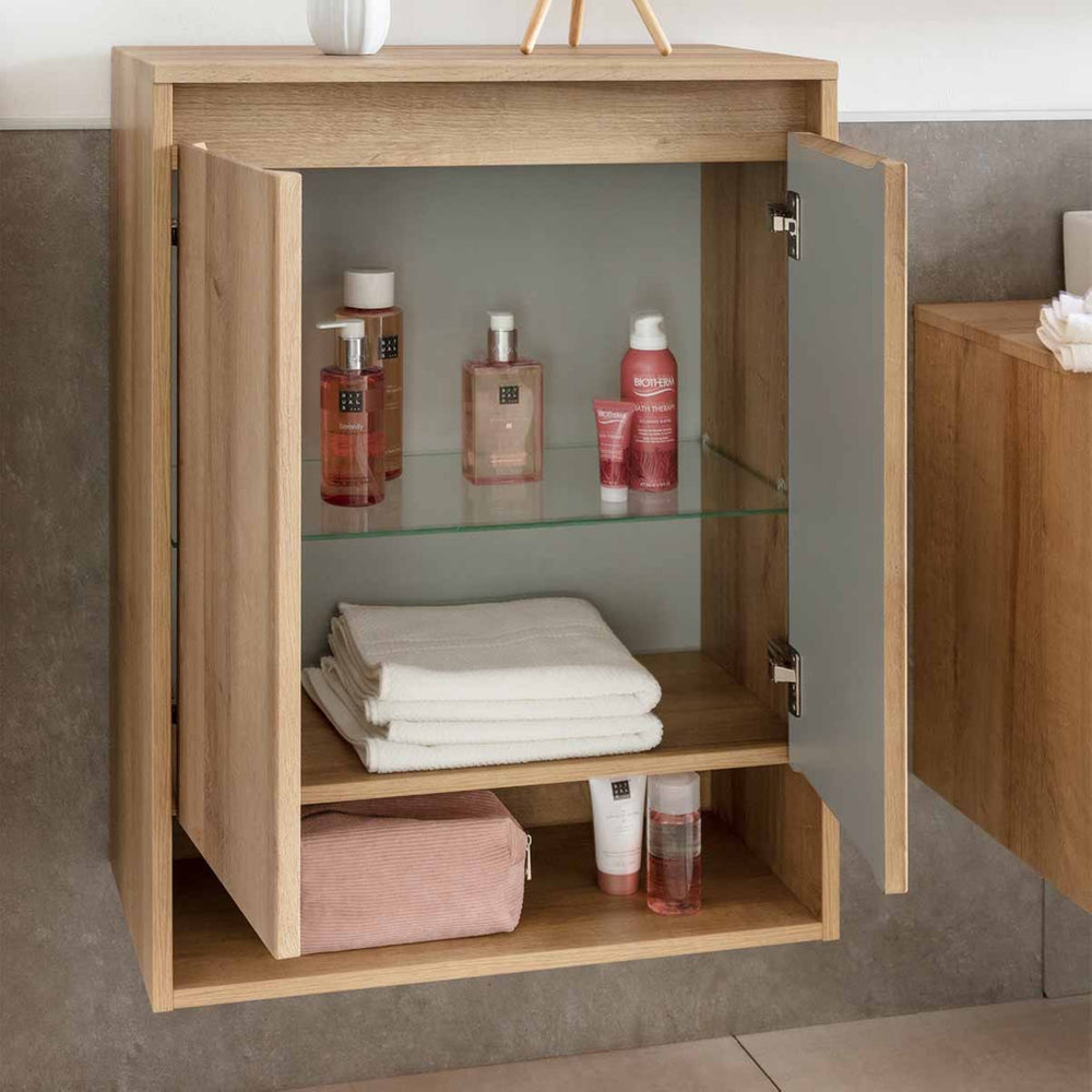 NATURA Dupla Midiszekrény 60 cm széles tölgy