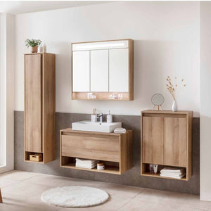 NATURA Dupla Midiszekrény 60 cm széles tölgy