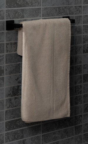 NEW YORK Törölközőtartó rúd fekete