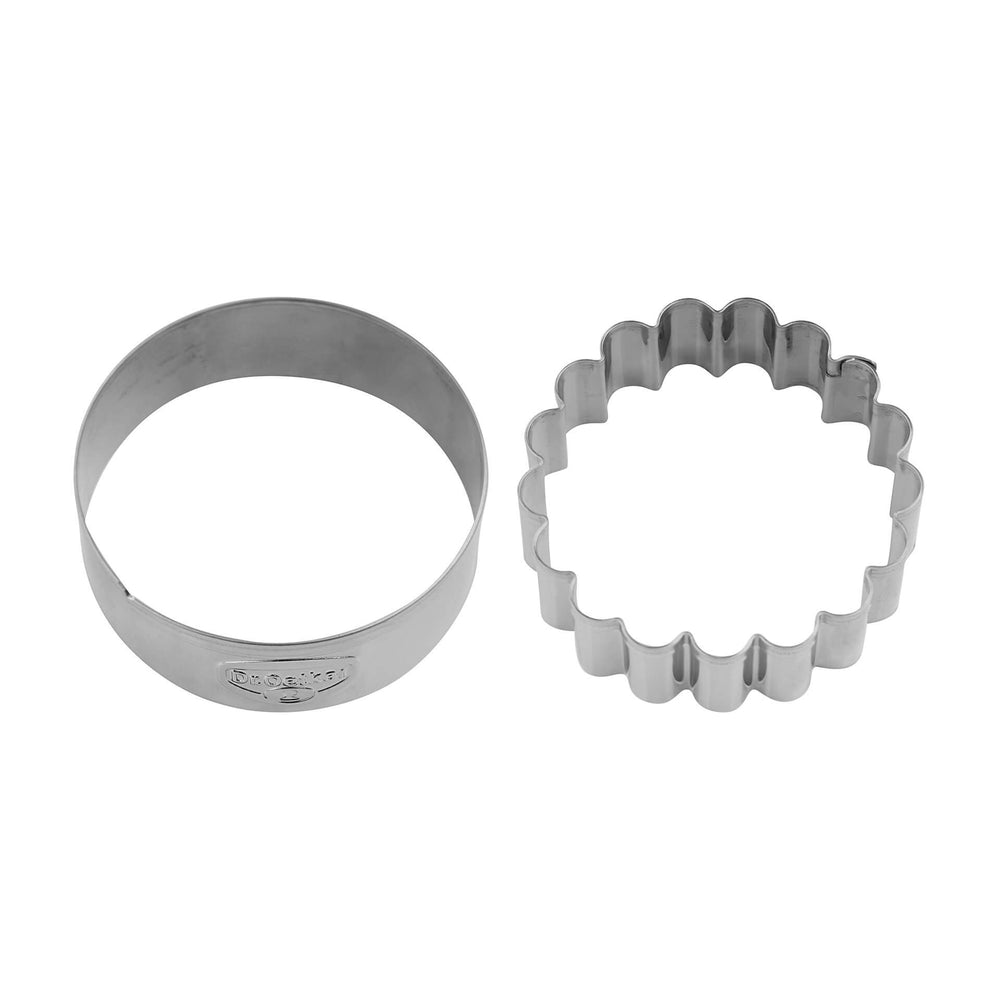 DR OETKER 2 részes kerek süteménykiszúró szett White Christmas