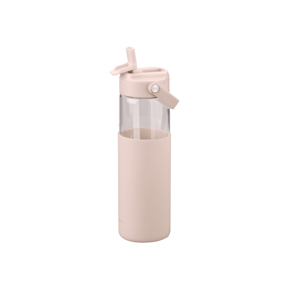 FM Üvegkulacs szilikonborítással 660 ml bézs