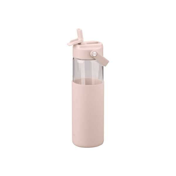 FM Üvegkulacs szilikonborítással 660 ml bézs