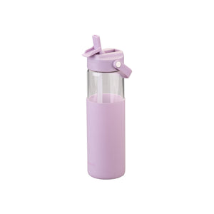 FM Üvegkulacs szilikonborítással 660 ml levendula