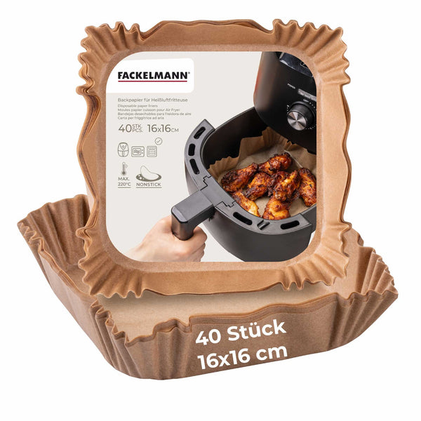 FM Airfryer sütőpapír 40 db 16x16 cm