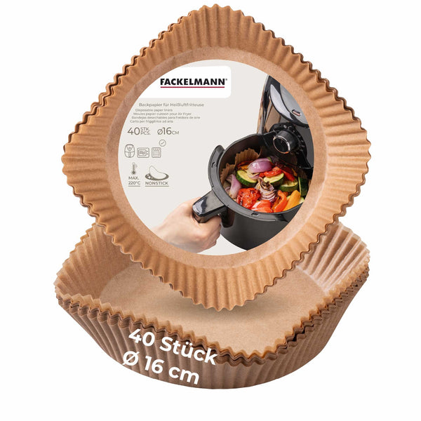 FM Airfryer sütőpapír 40 db kerek 16 cm