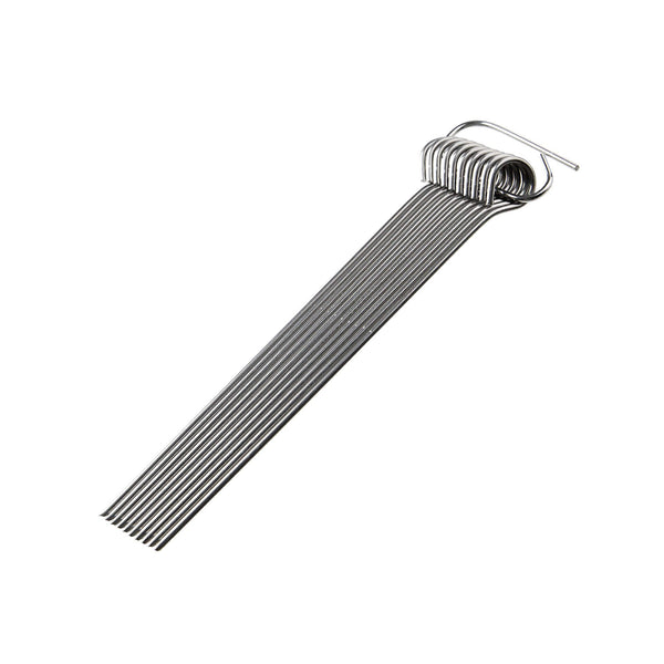 FM 10 db Roládtű 10cm INOX