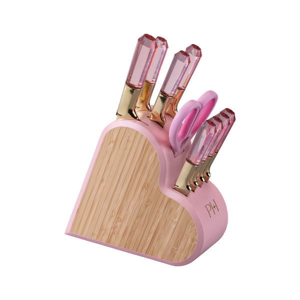 PARIS HILTON Kés szett gyémánt nyéllel 10 részes