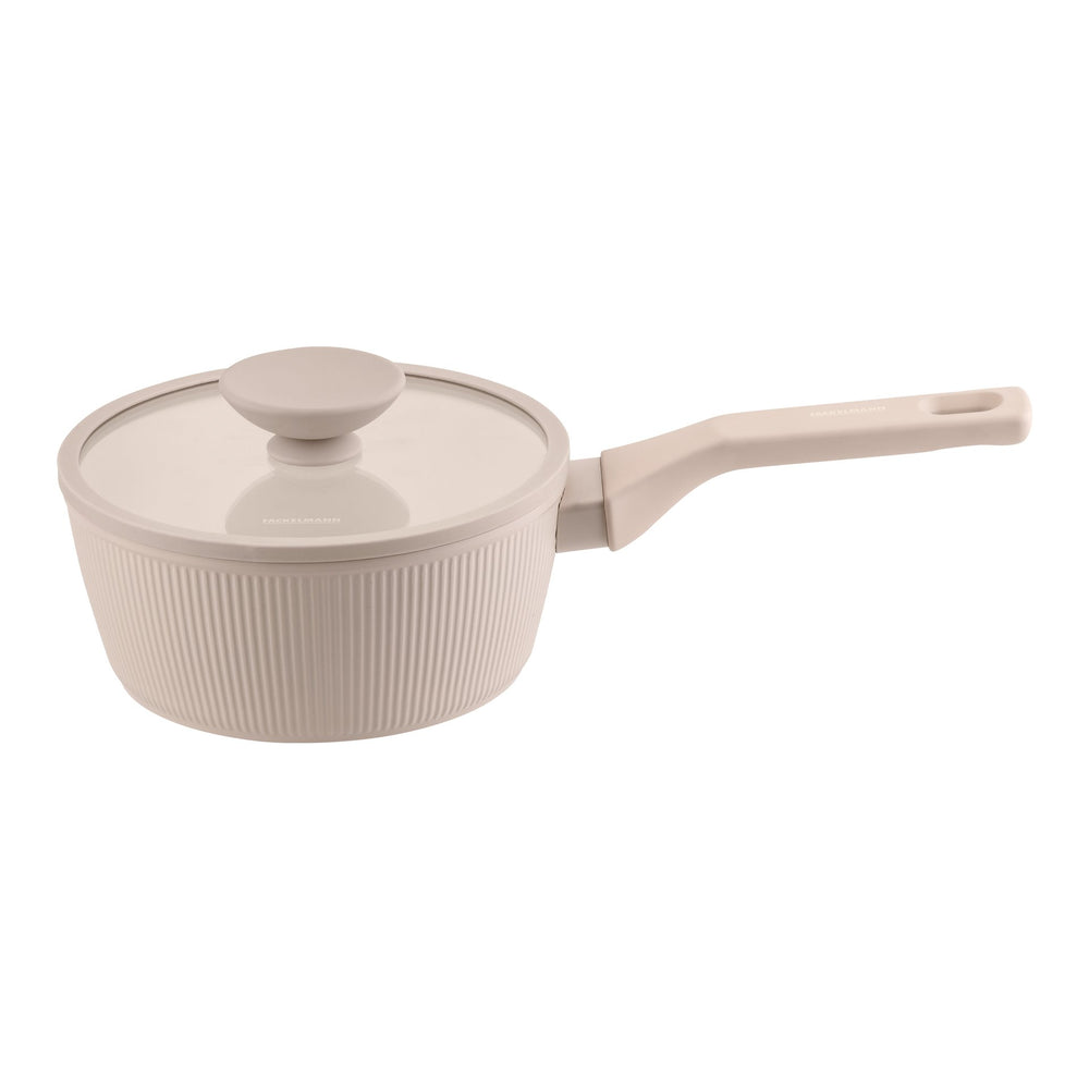 FM Nyeles edény üvegfedővel 16 cm Shell