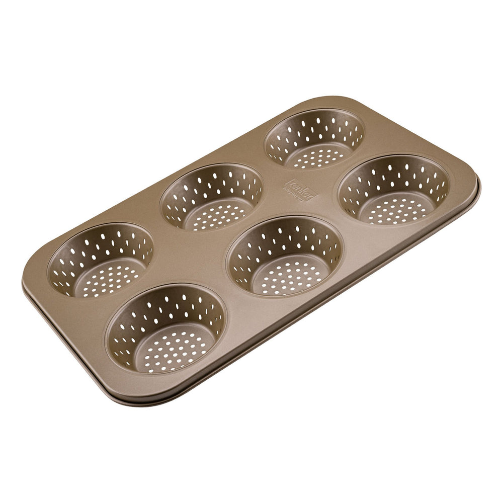 ZENKER Zsemle sütőforma 6 db-hoz perforált "Dein Brot"