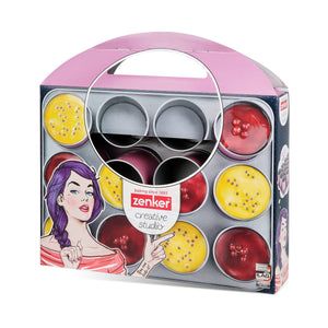 ZENKER Creative Studio Mini tortaformácskák 12 db-os