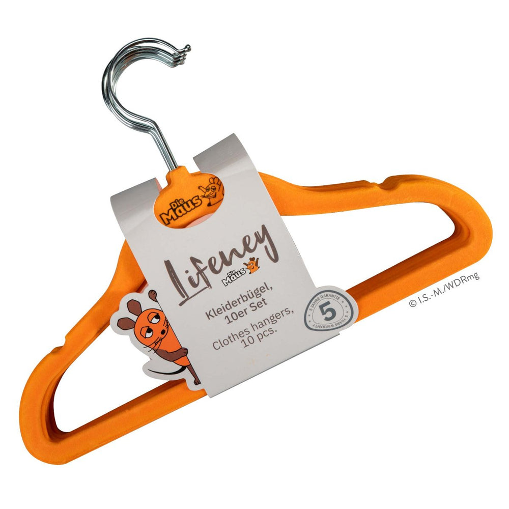 Lifeney Gyerek ruhafogas 10 db DieMaus