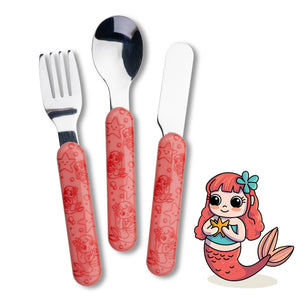 FM Gyermek evőeszköz 3 részes Sellő 