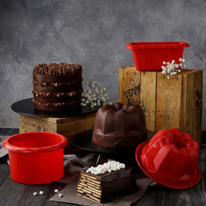 DR OETKER Szilikon királytortaforma 18 cm Flexxibel Love
