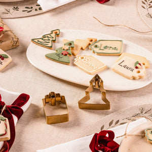 DR OETKER Süteménykiszúró 2 részes Ajándékcímke Holiday Joy