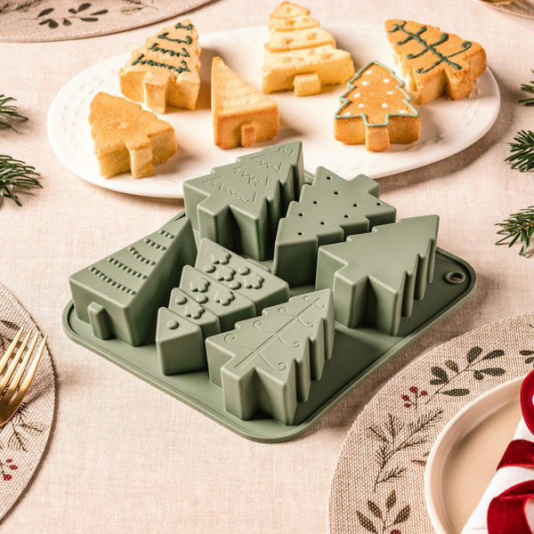 DR OETKER Szilikon sütőforma Karácsonyfa Holiday Joy