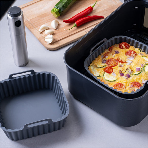 FM Szilikonforma Airfryer-hez 17x17 cm sima alj