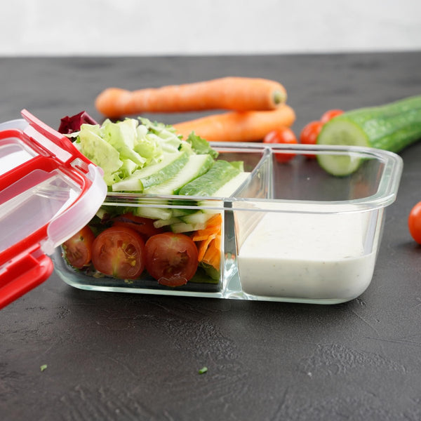 FM Ételtároló doboz üveg Meal Prep