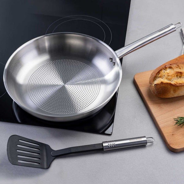 FM Serpenyő 28 cm rozsdamentes Oval