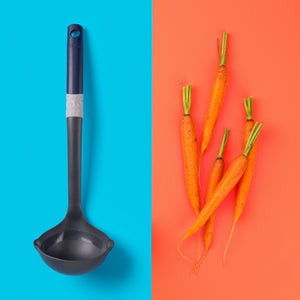 TASTY Merőkanál mérőskálával Ocean Blue