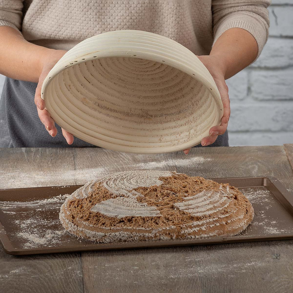 ZENKER Szakajtó kenyérkosár 27 cm kerek rattan