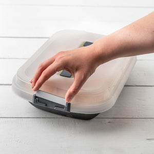ZENKER Desszert sütőforma hordozó tetővel Bake,Click&Go