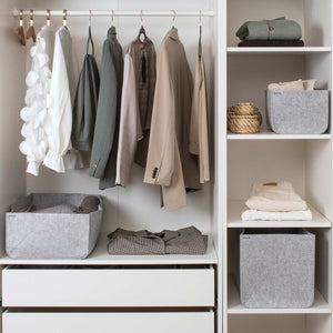 Lifeney Rendszerező 54x37x21 filc szürke