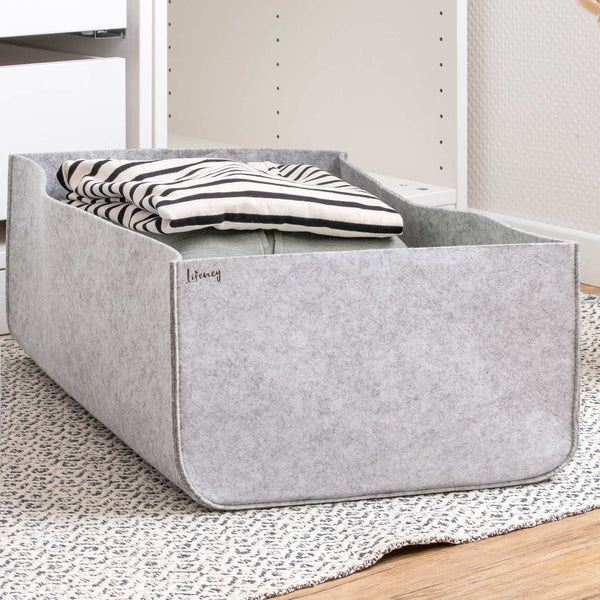 Lifeney Rendszerező 54x37x21 filc szürke