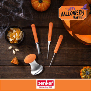 ZENKER Tökfaragó készlet 4 részes Happy Halloween
