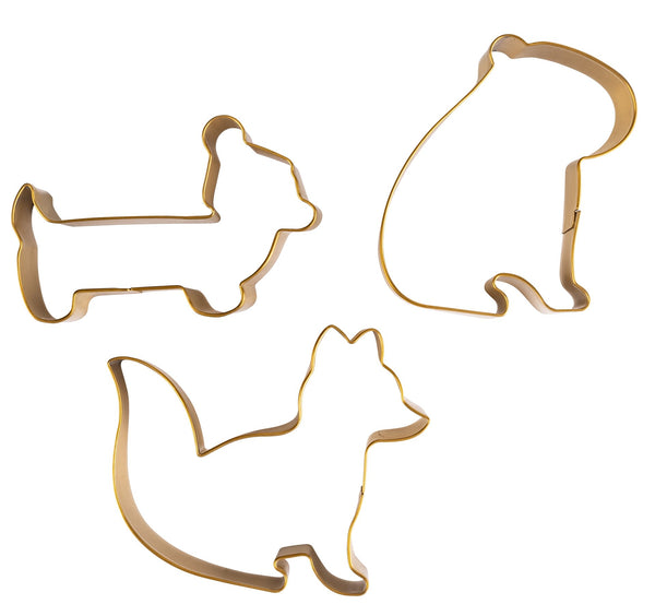 DR OETKER 3 db süteménykiszúró capybara&tacskó&róka