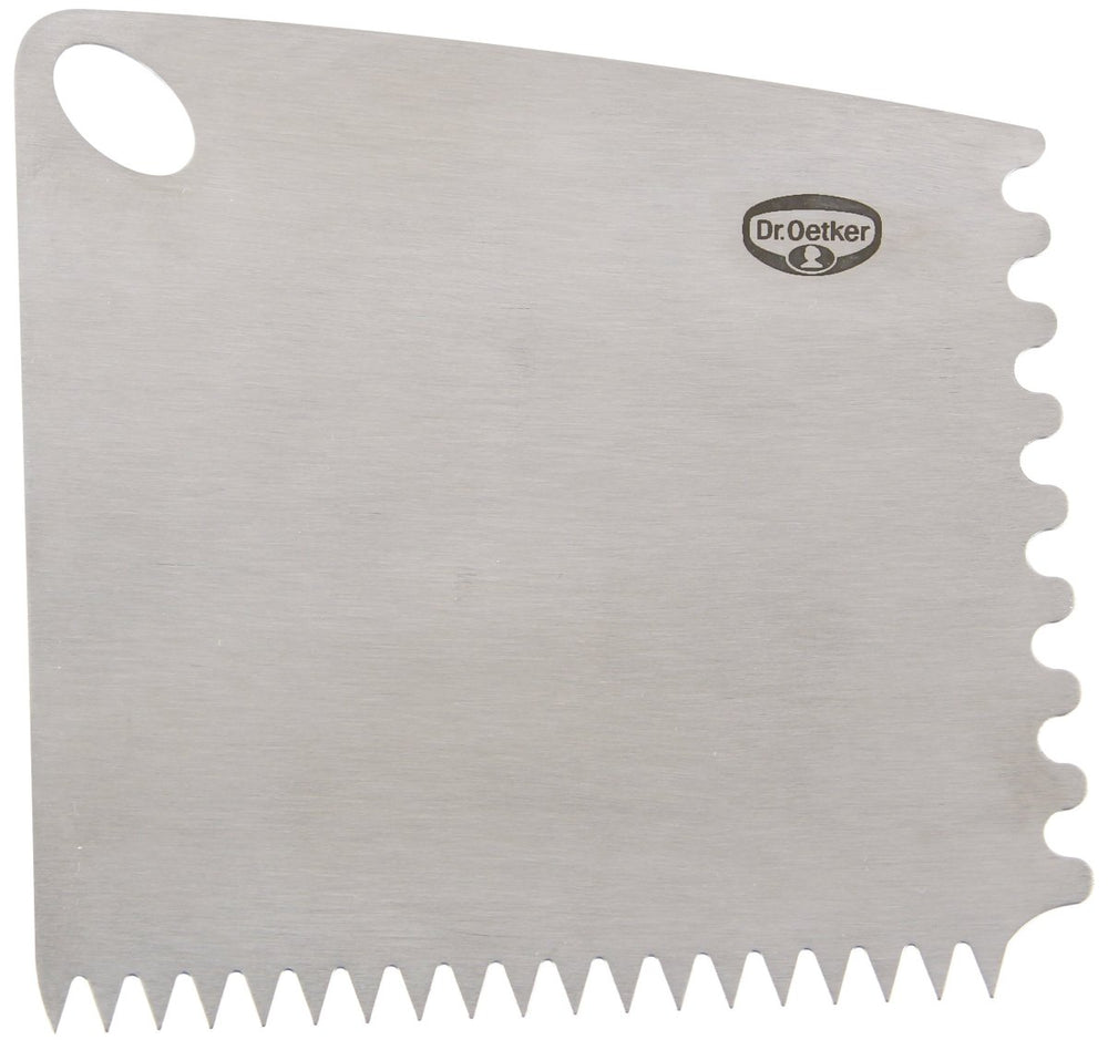 DR OETKER Tortafésű fogakkal és hullámmal INOX Vintage Bakery
