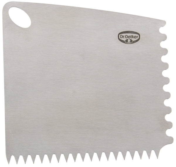 DR OETKER Tortafésű fogakkal és hullámmal INOX Vintage Bakery
