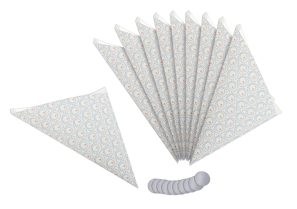 DR OETKER 10 db Papírtasak+matrica Retro