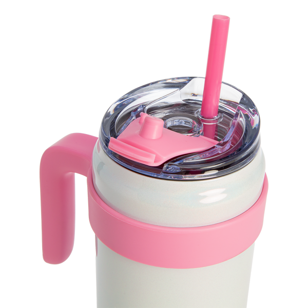 PARIS HILTON Duplafalú kulacs/tumbler 1 liter fehér
