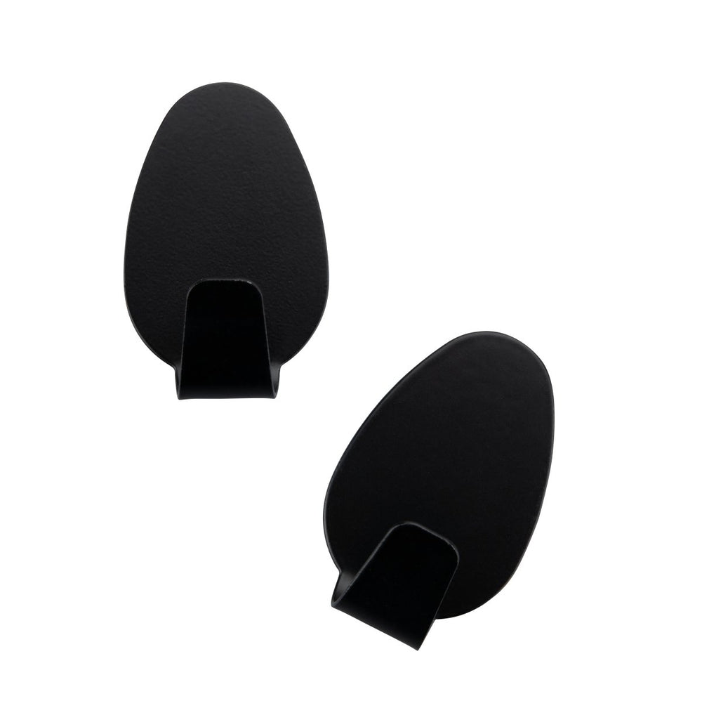 FM Akasztó 2 db 5,2 cm fekete Home