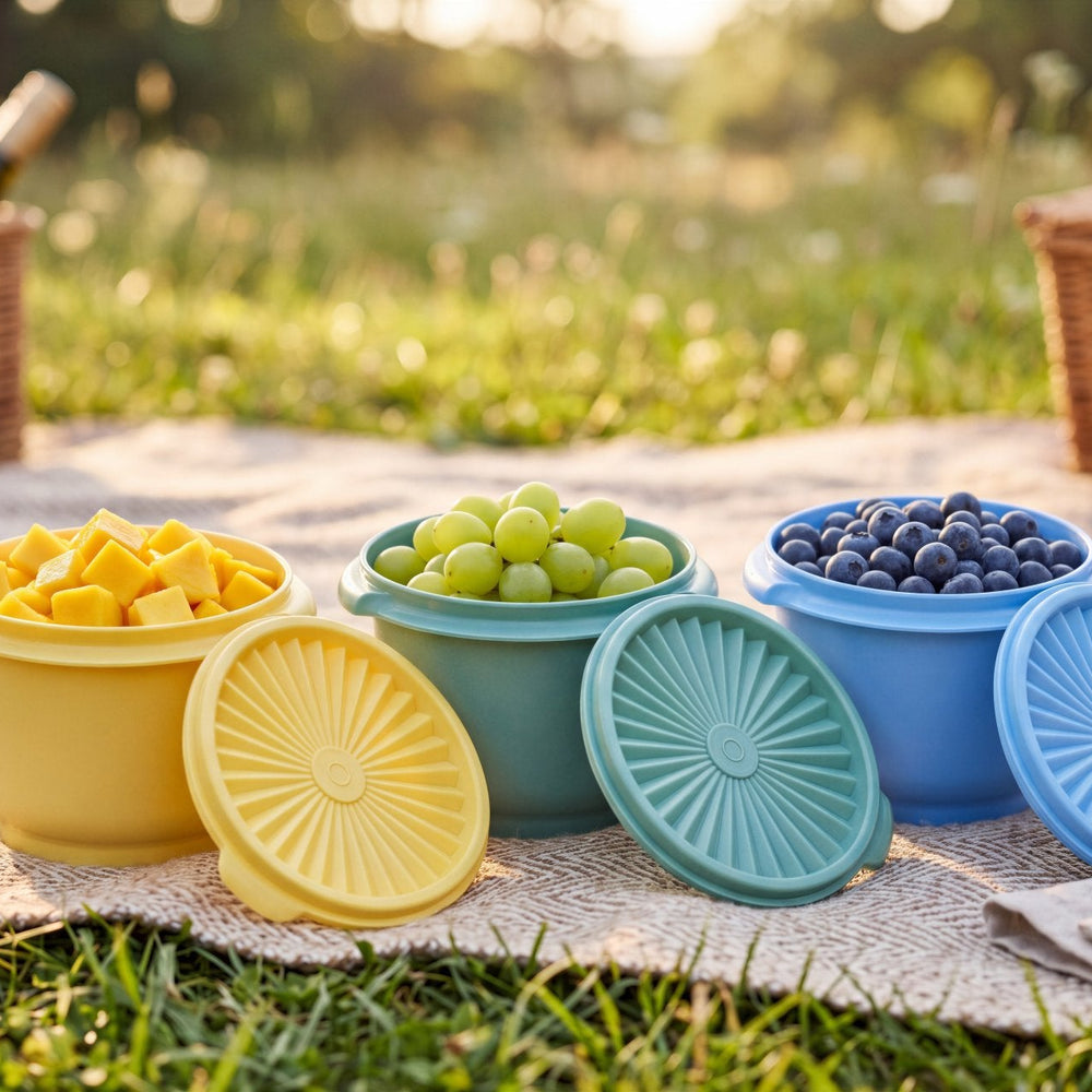 TUPPERWARE Tárolódoboz készlet 3 db 600 ml