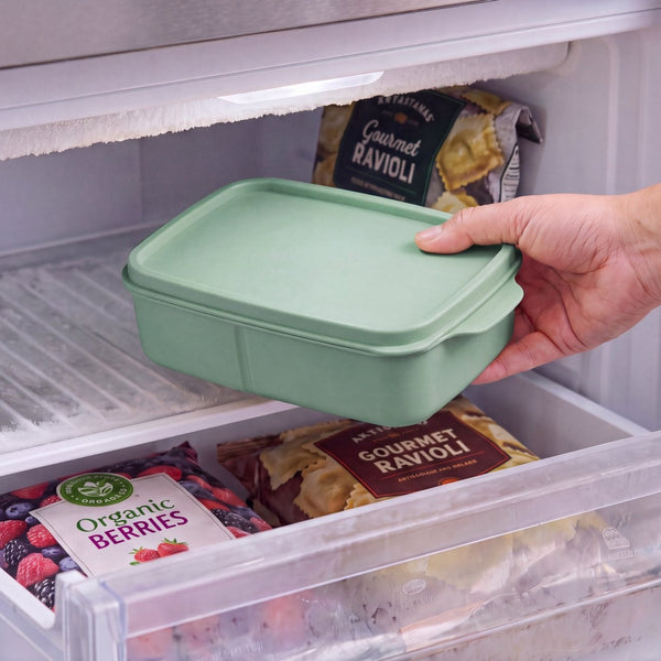 TUPPERWARE Uzsonnásdoboz 1 liter zöld