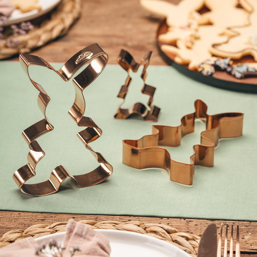 DR OETKER Süteménykiszúró nyúlcsalád 3 részes Vintage