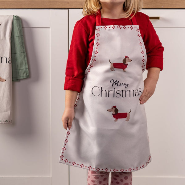 DR OETKER Mini kötény tacskó mintával