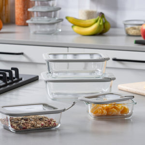 CHEFKOCH trifft Fackelmann Üveg ételtároló 640 ml