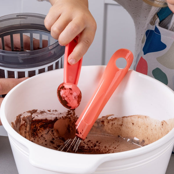 FM Mini mérőkanál készlet barackszín