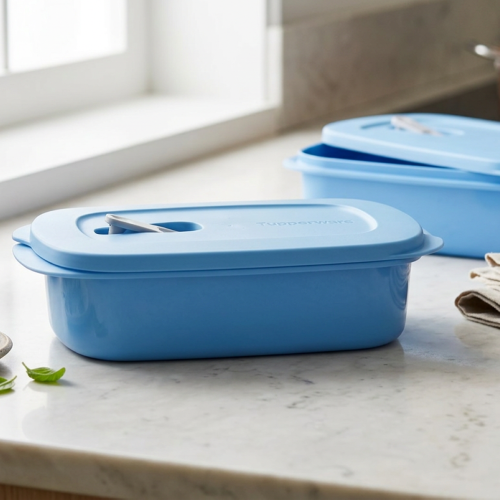 TUPPERWARE Tárolódoboz 1 liter téglalap