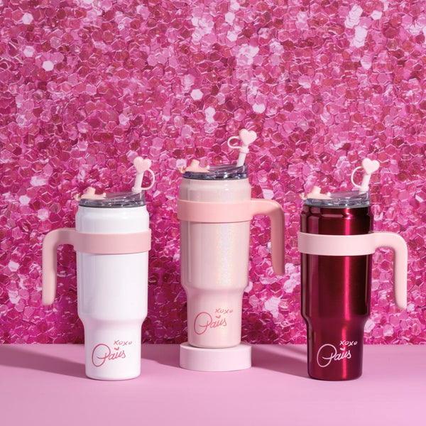 PARIS HILTON Duplafalú kulacs/tumbler 1 liter piros