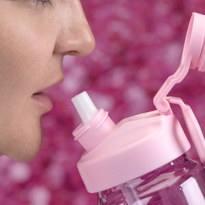 PARIS HILTON Motivációs kulacs Pink 900 ml