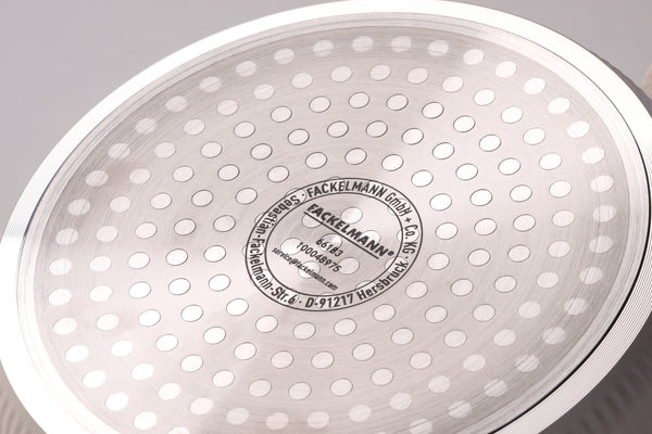 FM Nyeles edény üvegfedővel 16 cm Shell