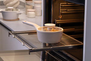 FM Nyeles edény üvegfedővel 16 cm Shell