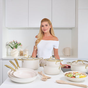 FM Főzőedény üvegfedővel 20 cm Pamela Reif