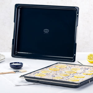 DR OETKER BACK LIEBE Zománcozott tepsi állítható